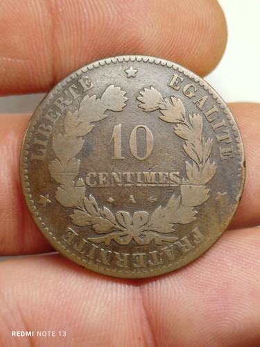Centimes cérès 1876 - centimes,