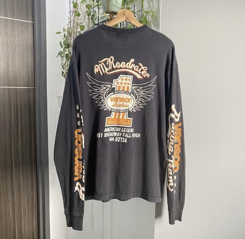 Faded vintage vanson leather - vintage,