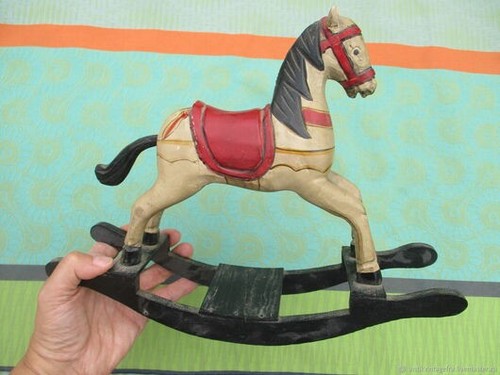 Cheval bascule miniature - cheval,