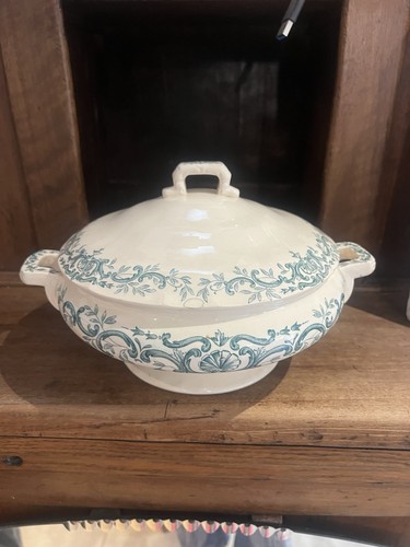 Soupière ancienne céramique - soupière,