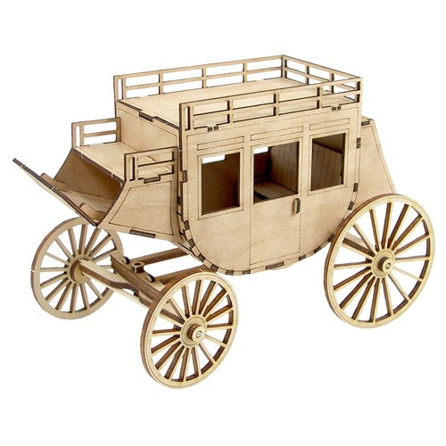 Kit maquette bois - de, en