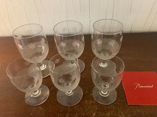 Baccarat crystal glasses - 6,