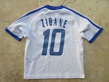 Maillot équipe de FRANCE ADIDAS vintage WORLD CUP 2002 ZIDANE shirt 6 8 ans