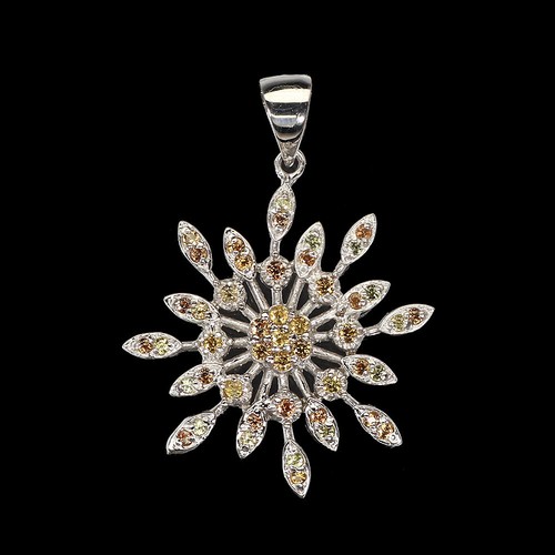 Pendentif argent sterling - en,