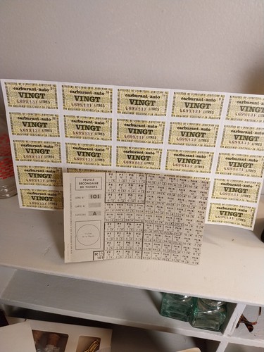 Lot tickets rationnement - lot,