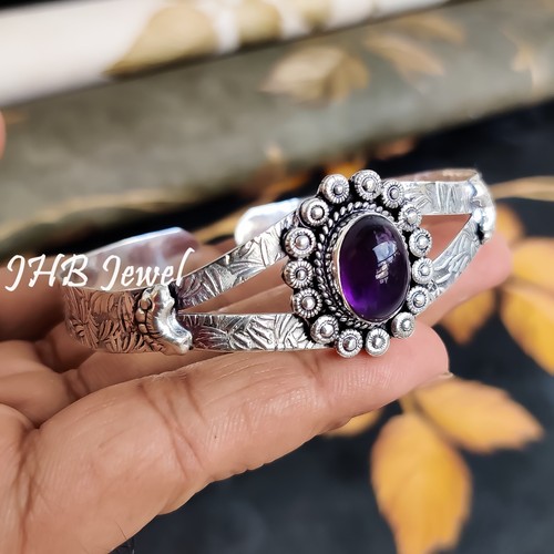 Bracelet manchette bijoux - , fait