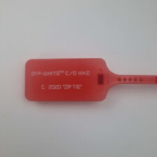 Zip Tie Tag RED 2020 "The Ten" Off White NEW