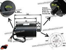 Moteur électrique 100W 24V