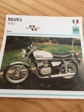 Malanca 125 EC2 Carte moto Collection Atlas Italie