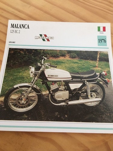 Malanca 125 ec2 carte moto - 125,