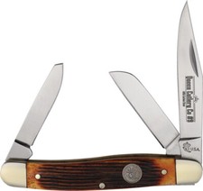 Couteau Queen USA Stockman 3