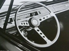 Photo presse SIMCA 1000 Spécial tableau de bord de 1970