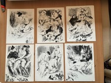 Grand ensemble/lot de gravures