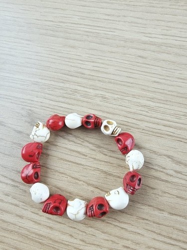 Bracelet tête mort skull - tête, de