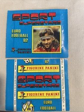 Original Pochette Bustina Panini Sport Superstars Euro Football 82 -3