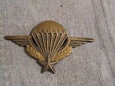 Brevet Para numéroté - parachutiste militaire France