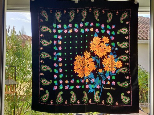 Foulard vintage christian - ,