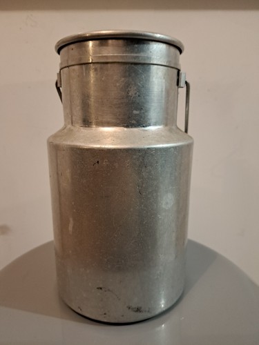 Ancien pot lait aluminium - pot,