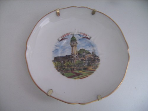 Assiette miniature gare de - "la,
