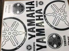 Set Adhésif Noirs Adhésifs Écrites Diapason X Yamaha 500 530 2001>