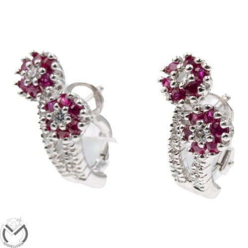 Boucles oreilles blanc - d'oreilles,