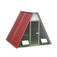 Poulailler par Terre - Grande cage pour poules en fer 186 x 169 cm