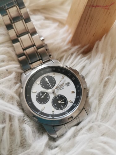 Seiko chronographe panda