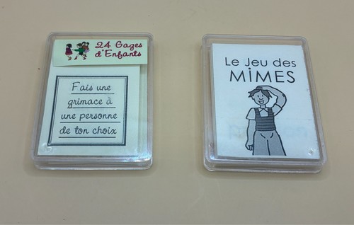 Lot jeux poche marc - de,