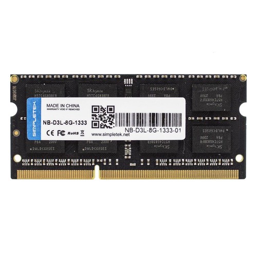 Module mémoire ram 8gb ddr3l - ram,