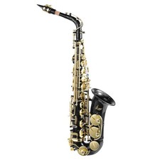 Black Alto Eb Sax Saxophone w/