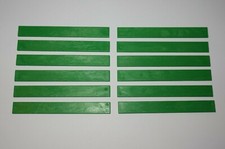 Playmobil Accessoire Lot 10 Pièces Plaque Bois Vert 10 cm NEW