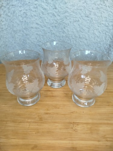 Lot verres style vigne - 3,