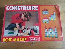 Ancien Jeu Construction Bois