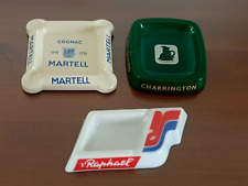 LOT 3 CENDRIERS PUBLICITAIRES - St RAPHAEL - GAULOISES - LOTERIE NATIONALE