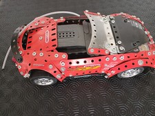Voiture Meccano sports car tuning orange - Photos conformes !!!