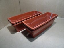 Lot de 4 jardinières / Balconiières EDA Plastiques Référence R011352 Mélodie