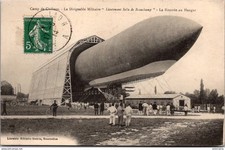 S21783 cpa 51 Camp de Châlons - le dirigeable Militaire " Lieutenant Selle de Be