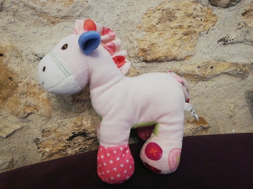 Doudou peluche happy - doudou,