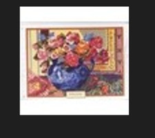 Kit DMC Canevas " Bouquet au