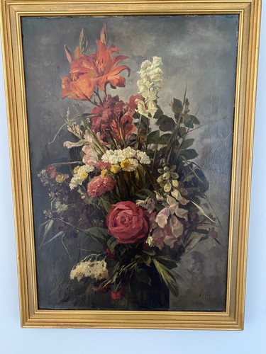 Tableau ancien huile sur - tableau, toile