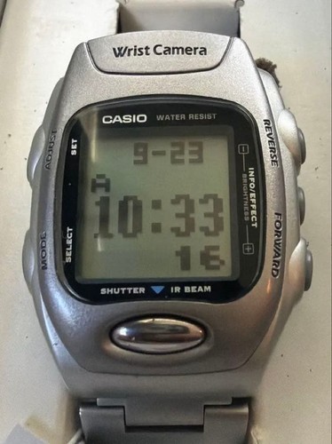 Casio wrist camera wqv - casio,