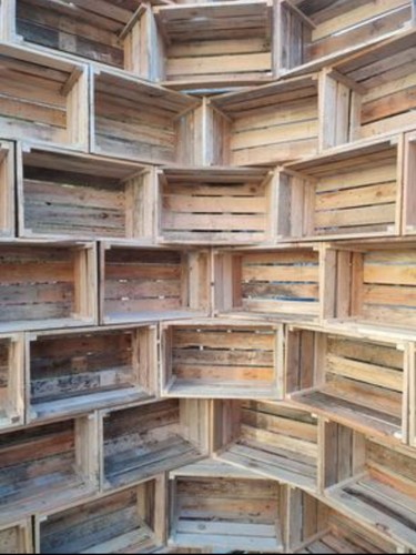 Caisses bois cajettes - caisses, en