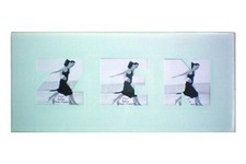 Cadre photos mural 'Zen' blanc