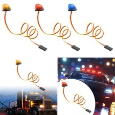 Lampe LED gyrophare, lampe de police clignotante rotative améliorée, de police