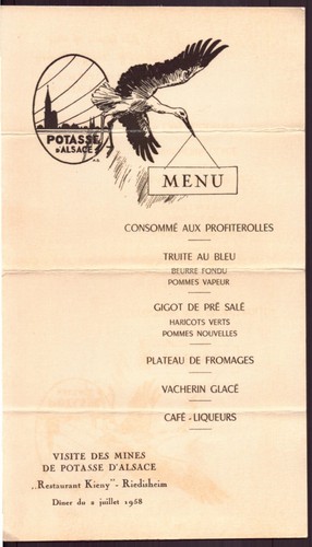 Menu visite des mines de - visite,