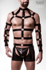 Gris Soie Homme Harness Lot