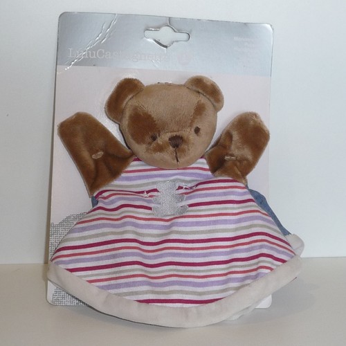 Doudou ours lulu castagnette - castagnette,