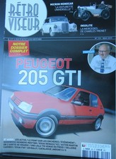 Magazine RETROVISEUR N° 355	mai-19	Peugeot 205 GTI / Micron Monocar / Renault KZ