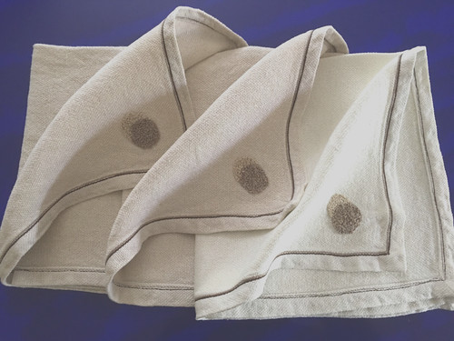 Serviettes table lin - de,