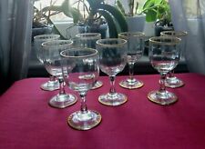 8 verres à vin ou a porto en